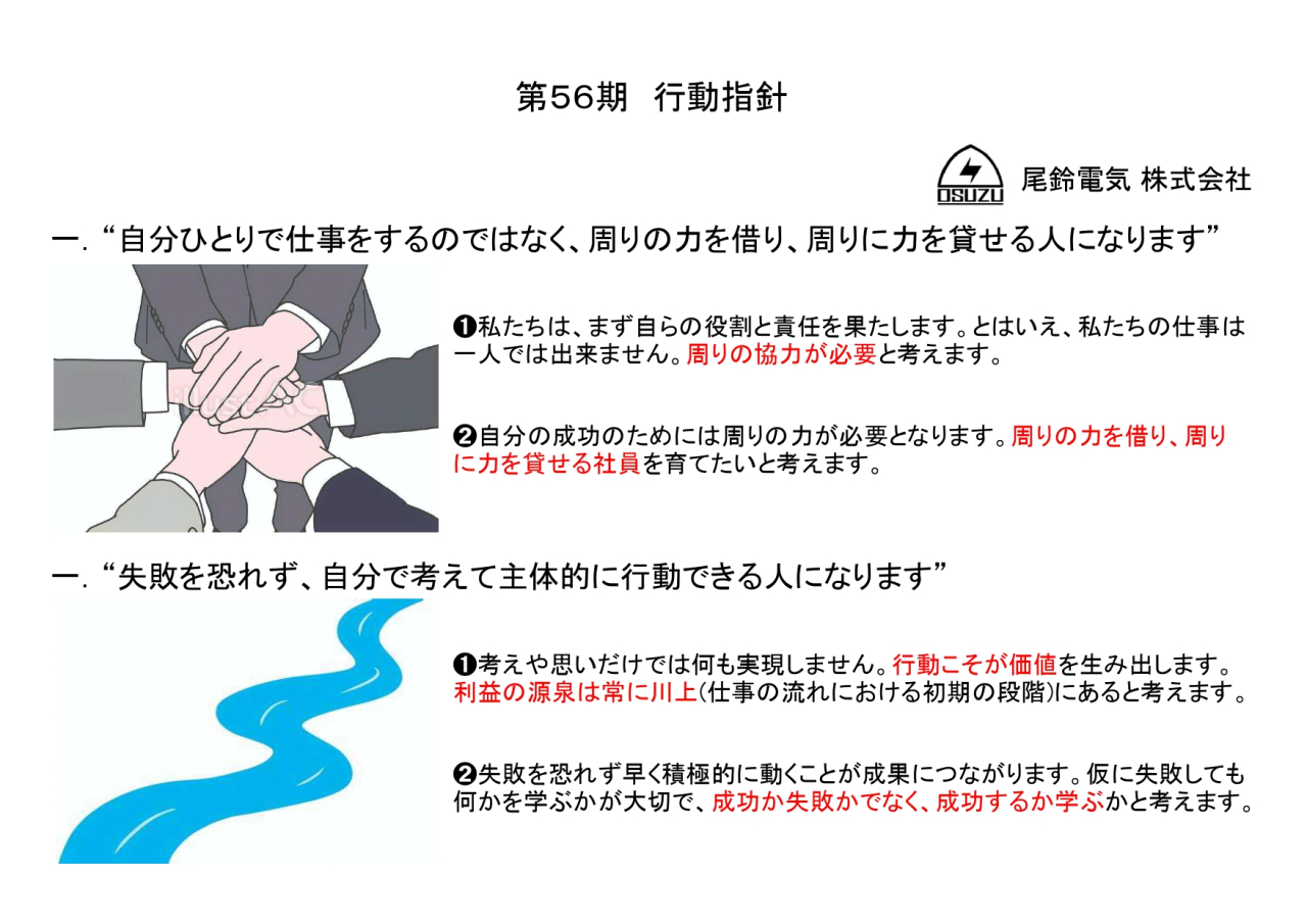 第56期行動指針(07.06.23)